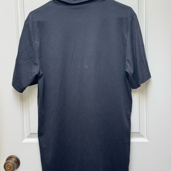 Travis Mathew Black and Gray Polo Shirt for Men - Picture 4 of 9